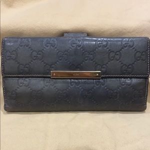 Authentic Gucci Guccisima Long Wallet